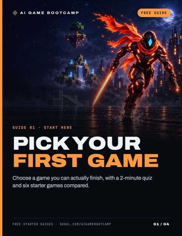 Cover of Guide 01: Pick Your First Game