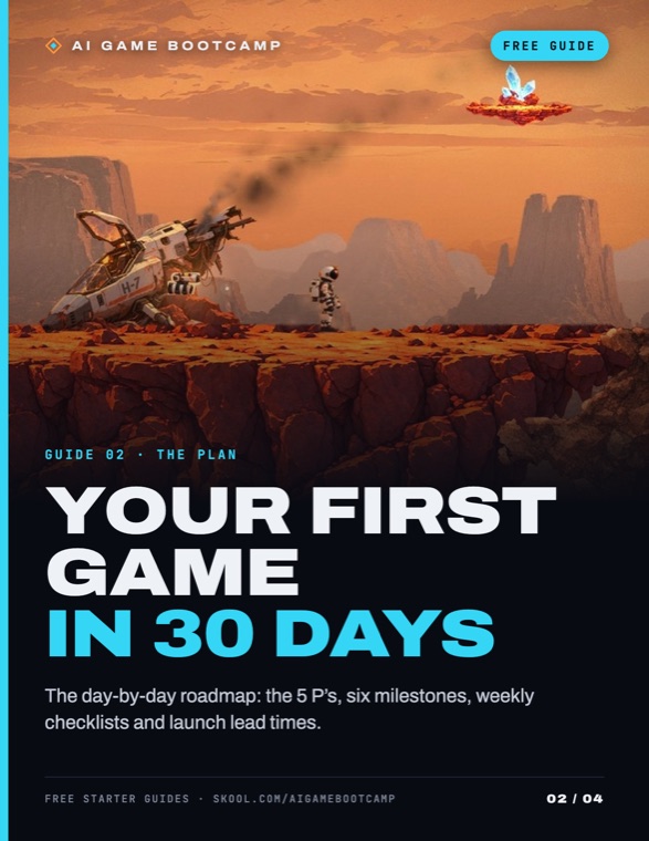 Cover of Guide 02: Your First Game in 30 Days